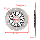 NEW Front Brake Disc Rotor 265mm For Motomel Skua 150 / 200 Corven Triax 150