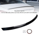 Gloss Black Rear Boot Spoiler For Mercedes-Benz CLS-Class W218 C218 10-18
