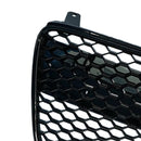 2010 For Audi R8 Front Henycomb Bumper Grille Grill Gloss Black