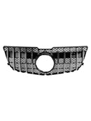 Front Grille Grill Mesh Chrome For Mercedes Benz GLK X204 2013-2015 GT