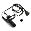 8268-614 Curved Earhook Headset For XPR6380 XiR P8260 DP3600 APX6000 GP328D
