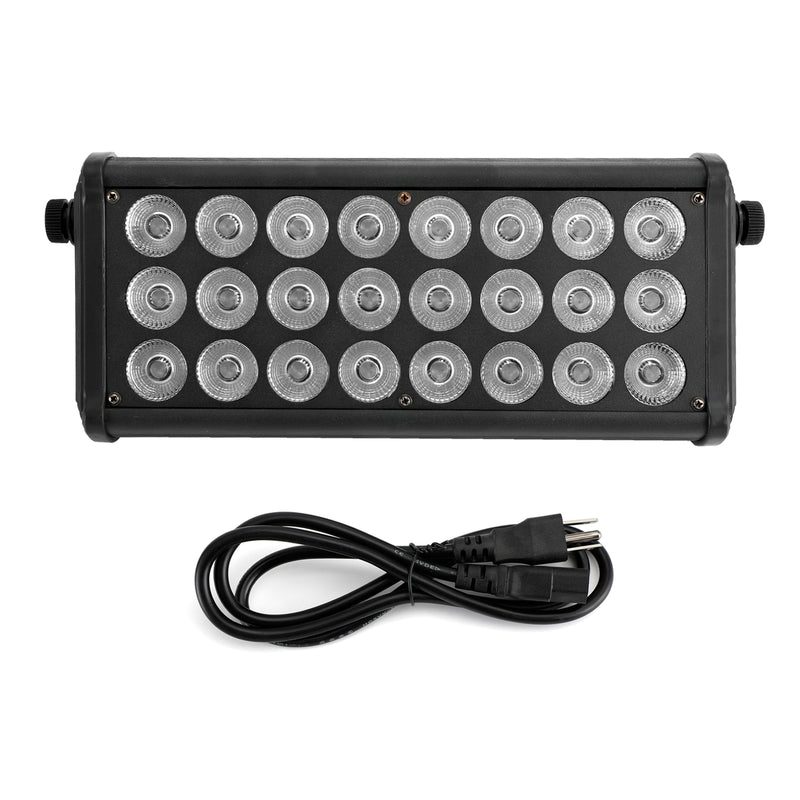 24 LED Wall Wash Stage Light RGBW Strobe DMX512 Party Disco Show Effect Lighting