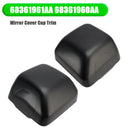Pair Mirror Cover Cap Trim Right Passenger for Jeep Wrangler Jl 2018-2023