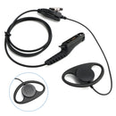 D Type Large Earhook Headset R7-018-D For R7 R7A MXP600 ION APXN70 APXN50 APXN30