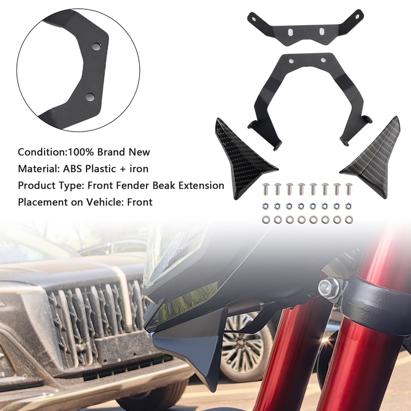 Front Beak Extension Nose Lower Wing For Honda CB750 Hornet 2023-2024