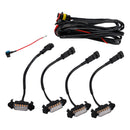 Clear Lens Amber Light Front Grille LED Light Kit Fit Toyota Tacoma 2016-2023