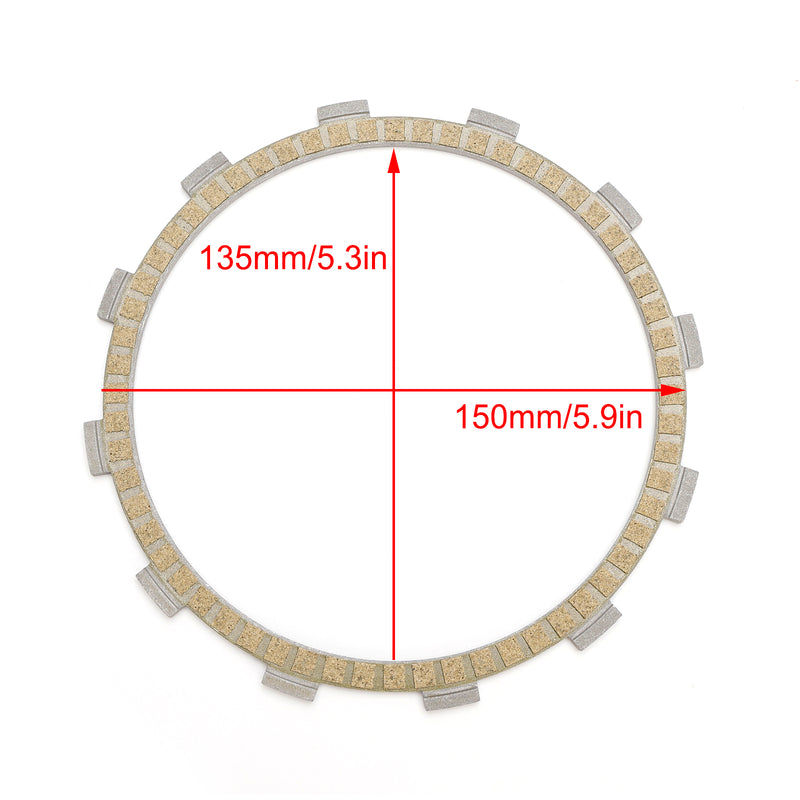 Clutch Friction Plate Kit fit for Suzuki GSF1250 Bandit 1250 ABS 2007-2011