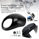 1973-up Sportster Dyna XL 883 1200 FX Headlight Fairing Light Cover