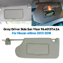 Gray Left Side Sun Visor 964013TA2A For Nissan Altima 2013-2018