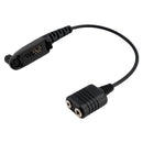 K Interface Headset Port Converter Cable for GP328plus GP338plus GP344 GP388