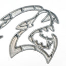 2x Hellcat Fender Side Emblem Badge Decal for SRT Hellcat Black