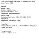 Center Dash Console Panel Cluster Lid Bezel 68259-ZP16 For Nissan Frontier 05-20