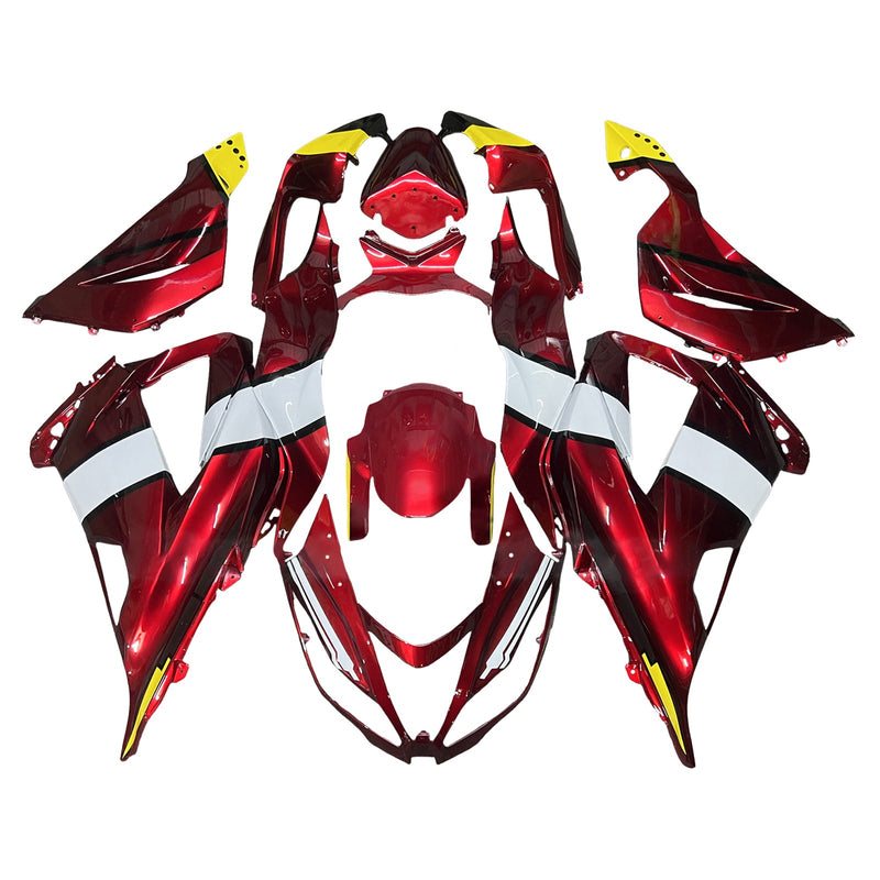 Injection Fairing Kit Bodywork Plastic ABS fit For Kawasaki ZX6R 636 2013-2018
