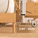 Patient Chair Hydraulic Transferred Lift Wheelchair w/180 Split Seat And Table