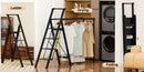 Foldable Drying Rack with Non-slip 4 Step Ladder 330lb Clothing Shoes Drying