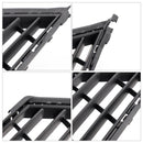 2PCS Front Lower Fog Light Cover Grille Grill Fit VW Touareg 7P 2015-2017