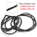 2X Front Door Rubber Seal Set For Toyota LandCruiser 79 Series HZJ HDJ FZJ