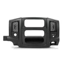 2002-2005 Dodge Ram 1500 Center Dash Radio Trim Air Vent Bezel Panel Black