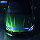 Car Hood LED Daytime Running Light Strip Flexible Dynamic Scan Start Up