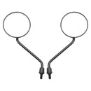 PAIR MIRRORS BLACK - 10MM FOR HONDA XL80S XL100S CT100 TLR200 XR250L MB5 MTX50