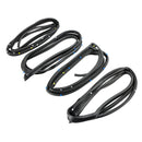 Honda Civic 2006-2011 4PCS Door Weatherstrip Silence Opening Gasket