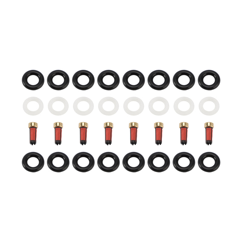 8PCS Fuel Injector Service Kit O-Ring 0280156101 Fit Porsche Cayenne S 4.5L