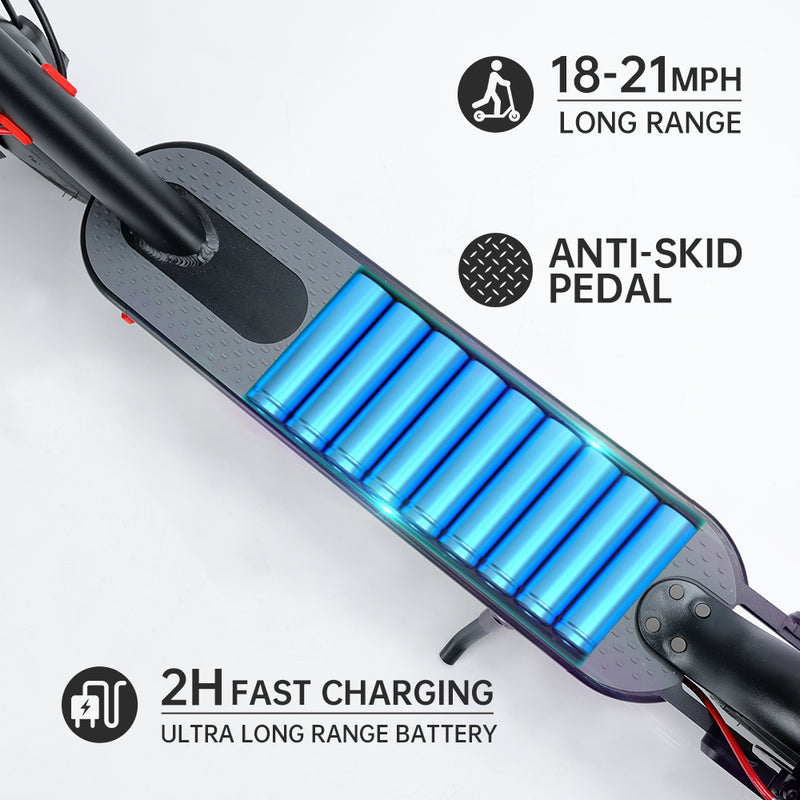 8.5" Folding Electric Scooter With app 350W 35KM Range 30km/h City Commute