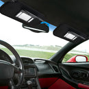 1997-2004 Corvette C5 10442033 10442034 Sun Visor Vanity Mirror Black SunVisors Pair Shaded