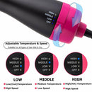 Hair Dryer Brush Styler Straightening Curling Comb 2 In 1 One Step