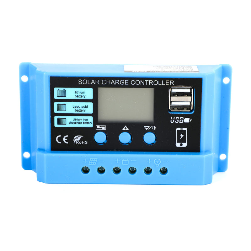 PWM 20A Solar Charge Controller PV Regulator For Lifepo4 Lithium Lead Acid Gel