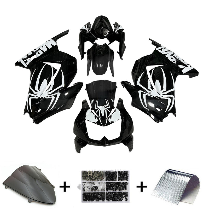 Injection Fairing Kit Bodywork Plastic ABS fit For Kawasaki EX250 Ninja250R 2008-2012