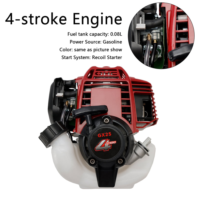 25cc 4-stroke engine 4 strokes weed eater motor lawn mower brush cutter fit GX25