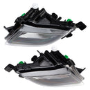 2015-2018 VW Volkswagen Jetta Pair Front Bumper Clear Lens Fog Light Lamp