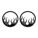 Flame Speaker Grills Accent Trim Cover For Touring Electra Glide Ultra Classic
