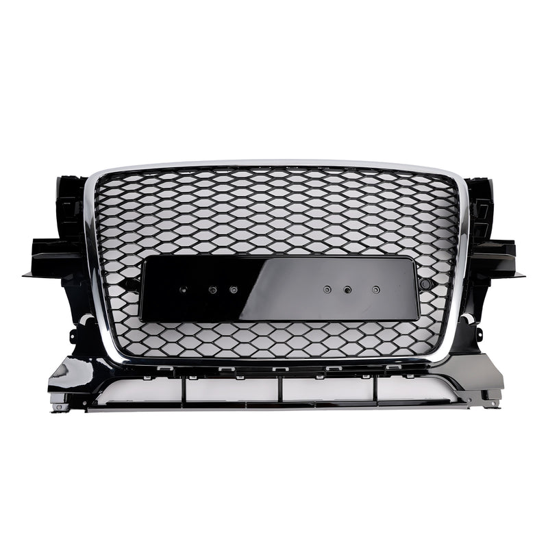 Chrome/Black Front Bumper Grill Grille 8R0853651B Fit Audi Q5 2009-2012
