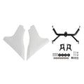 2023-later FLTRXSE and 2024 FLTRX and FLTRXSTSE models Side Panel Brackets Support Spoiler