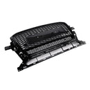 Gloss Black Front Honeycomb Bumper Grille Grill Fit Audi Q5 2013-2017