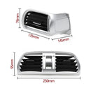 2004-2012 Porsche GT2 GT3 997 Left Right Central AC Vent Cover Silver 99755214105 99755213105 99755213205