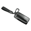 Aluminum Alloy TPU Black Car Key Case Cover With Buckle For Mazda CX-4 CX-5