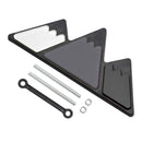 Tri-Color Grille Badge Emblem for Toyota Tacoma TRD Tundra RAV4 Grey Scheme