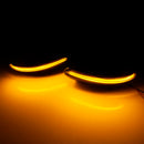 2PCS Door Wing Mirror Indicator Signal Light Side For VW Passat B7 2010-2015