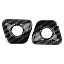 Carbon Fiber Inner Door Bolt Lock Down Frame Trim For BMW 5 Series G30 18-22