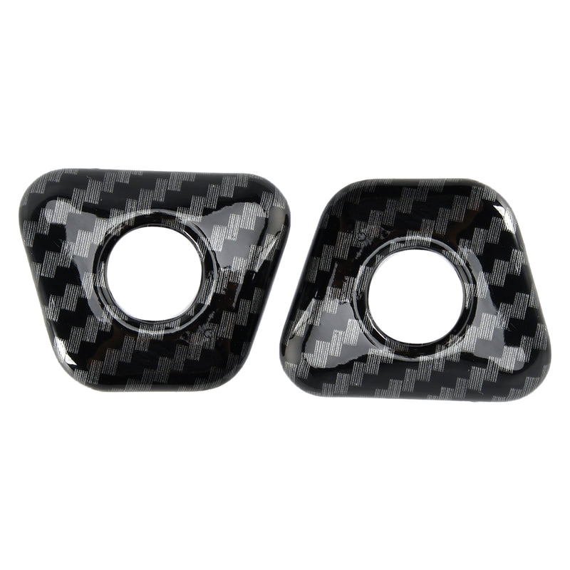 Carbon Fiber Inner Door Bolt Lock Down Frame Trim For BMW 5 Series G30 18-22