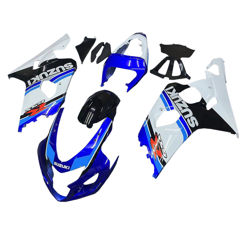 Fairings 2004-2005 Suzuki GSXR 600 750 Blue White Black GSXR  Generic