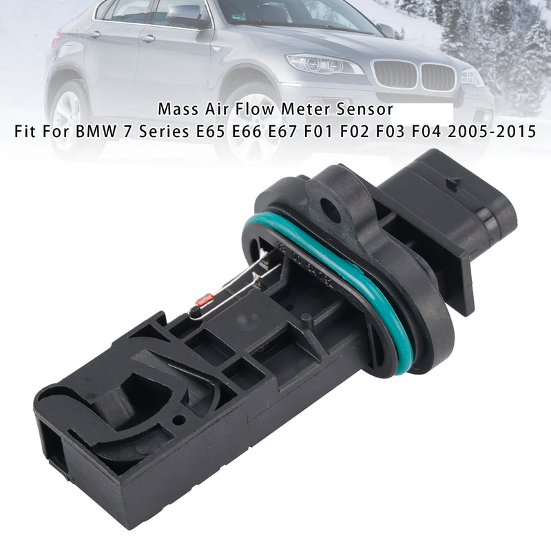 Mass Air Flow Meter Sensor For BMW F10 F11 F01 E60 E61 550i X5 4.4L 0280218270