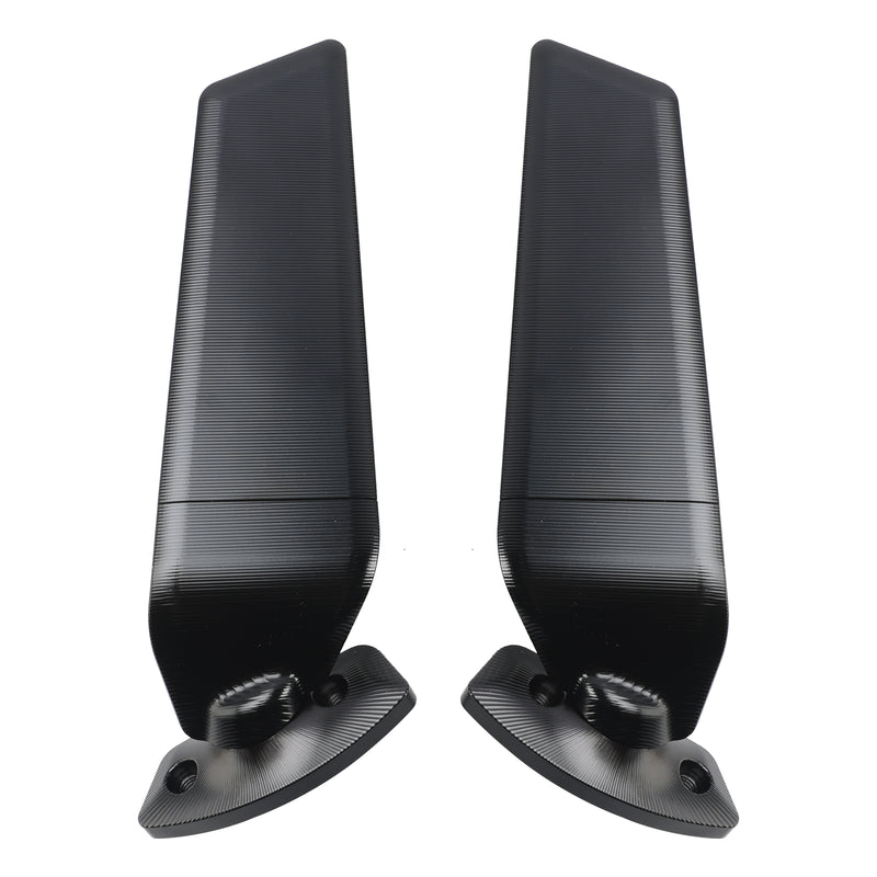 CNC Pair of Swivel Wing Mirrors Black For Suzuki GSX-250R GSX250R 2018-2023