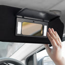 1997-2004 Corvette C5 10442033 10442034 Sun Visor Vanity Mirror Black SunVisors Pair Shaded