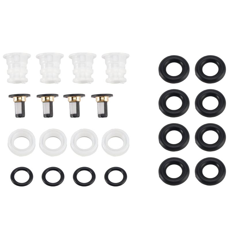 4PCS Fuel injector rebuild kit 16450-PNE-G01 Fit Acura RSX 2.0L-L4 2002-2004