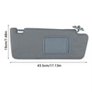 Gray Right Side Sun Visor 74310-04181-E0 For Toyota Tacoma 2005-2015