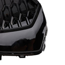 Black Front Honeycomb Fog Light Grille Cover Fit Audi A3 S-line 2021-2023
